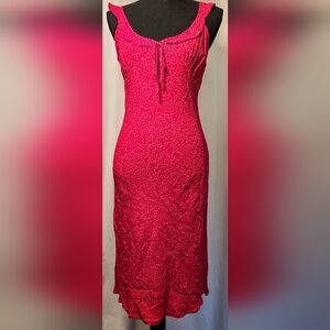 Forever 21 Red Floral Dress